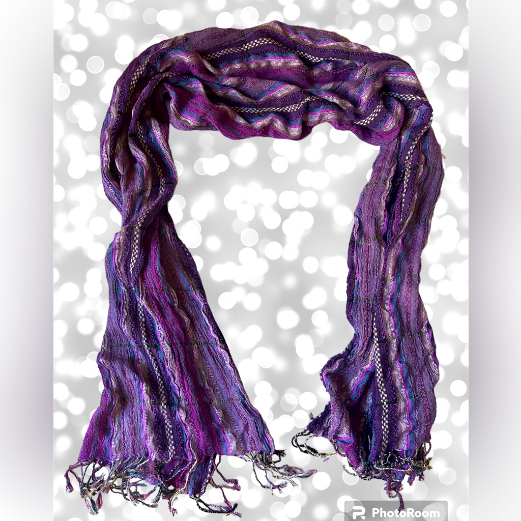 Multicolor Knit Scarf